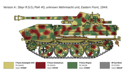 Italeri RSO with PAK40 0355 Version A
