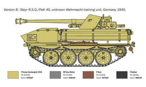 Italeri RSO with PAK40 0355 Version B