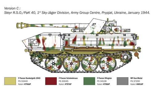 Italeri RSO with PAK40 0355 Version C