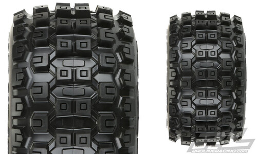 Pro-Line Racing Badlands MX38 3.8" (Traxxas Style Bead) All Terrain Tires Mounted 10127-13