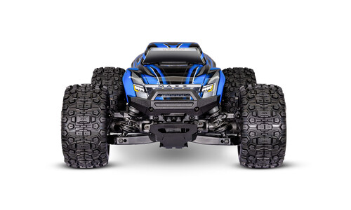 Traxxas Mini Maxx BL-2S Blue Edition 107154-1BLU Front