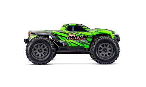 Traxxas Mini Maxx Monster Truck Green Edition 107154-1GRN Side