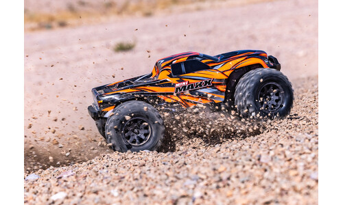 Traxxas Mini Maxx BL-2S RC Monster Truck Orange Edition 107154-1ORN Action