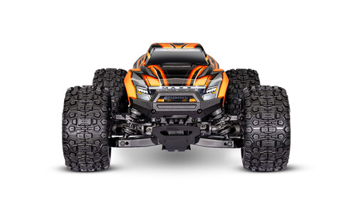 Traxxas Mini Maxx BL-2S RC Monster Truck Orange Edition 107154-1 Front