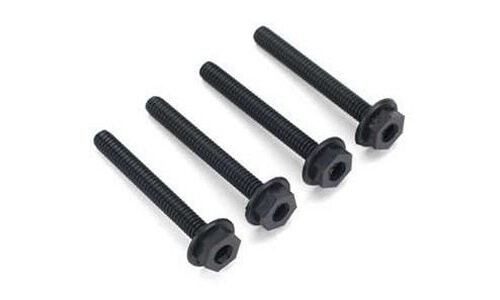 DUBRO 1/4-20 x 2" Nylon Wing Bolts