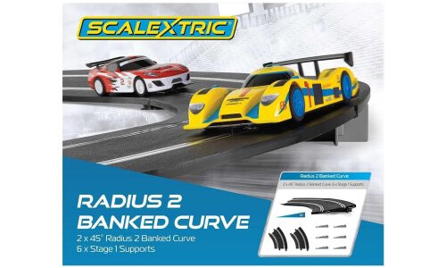 Scalextric Radius 2 Banked Curve C8296