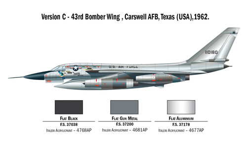 Italeri B-58 Hustler 1142S V4