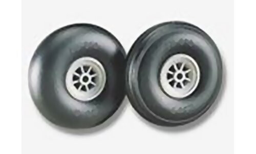 DUBRO 2" Dia. Treaded Surface Wheels