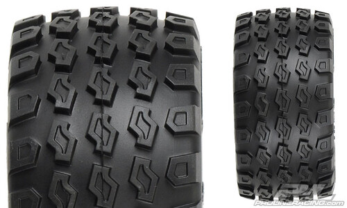 Pro-Line Racing Dirt Hawg 2.8" (Traxxas Style Bead) All Terrain Tires Mounted 1175-12