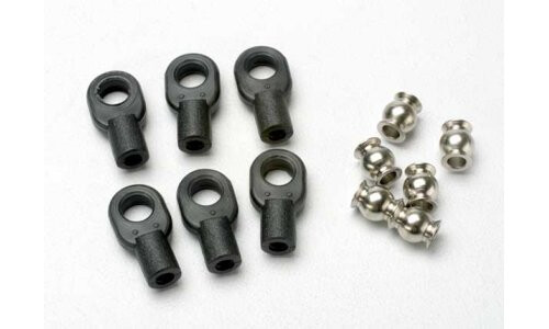 Traxxas Rod ends, small, with hollow