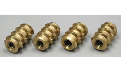 DUBRO 4-40 Threaded Inserts (QTY/PKG: