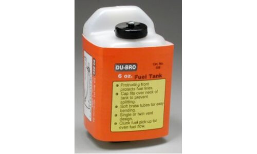 DUBRO 6 Oz. Fuel Tank (QTY/PKG: