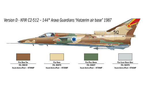 1408S Italeri KFIR C.2