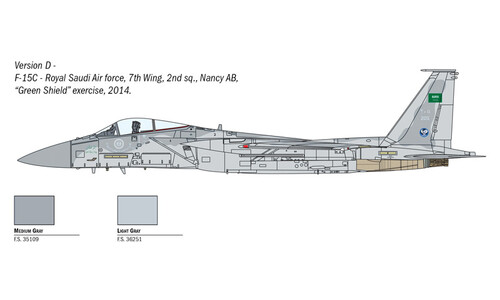 Italeri F-15C EAGLE