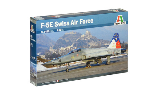 Italeri F-5E Swiss Air Force 1420 box