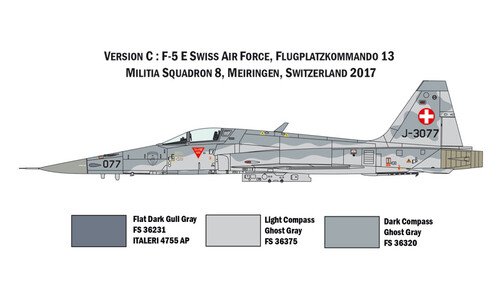 Italeri F-5E Swiss Air Force 1420 V1