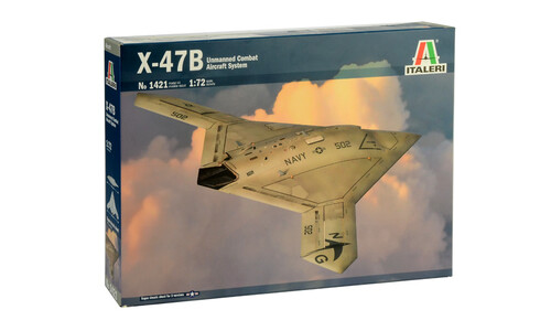 Italeri Northrop Grumman X-47 1421S box