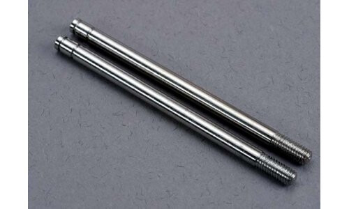 Traxxas Shock shafts, steel, chrome