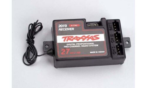 Traxxas Receiver, 2-channel 27Mhz,