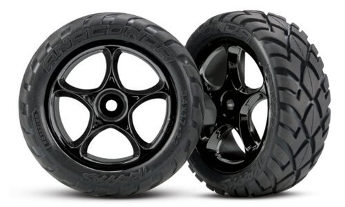 Traxxas Tires & wheels, assembled