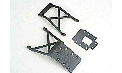 Traxxas Skid plates (f&r)/ fiberglass