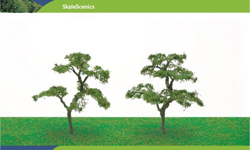 Hornby Beech Trees 75mm x2