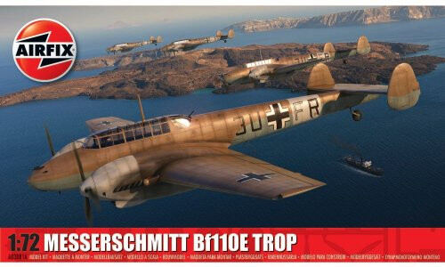 Airfix A03081A Messerschmitt Bf110E/E-2 TROP 03081