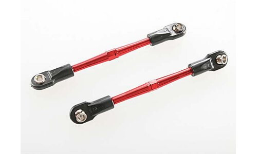 Traxxas Turnbuckles, aluminum (red-anodized),