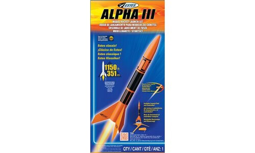 ESTES Alpha III Launch Set E2X