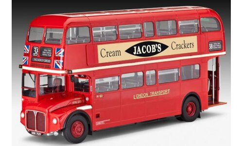 Double decker store bus toy model