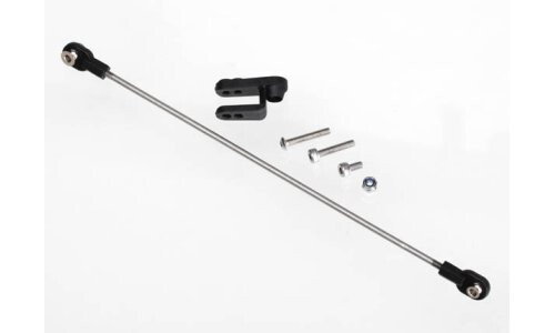 Traxxas Rudder pushrod, assembled/