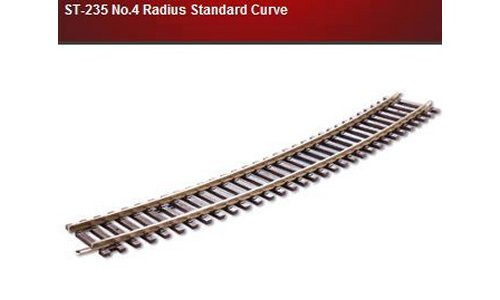 Peco ST-235 No.4 Radius Standard