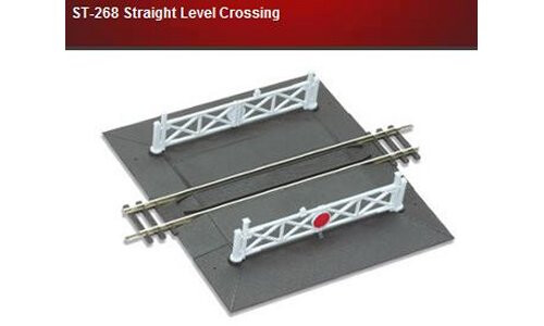 Peco ST-268 Straight Level Crossing