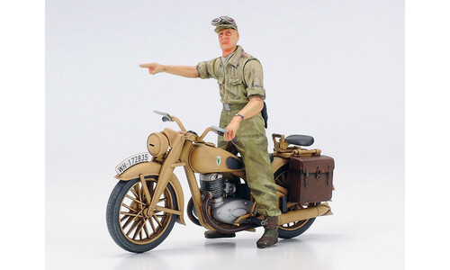 Tamiya German Panzer IV AUSF.F-Motorcycle Set North Africa
Motorcycle Set North Africa 25208 Motorcycle