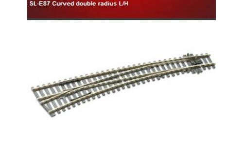 Peco Curved Double Radius L/H