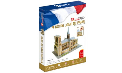 Cubic Fun 3D Notre Dame Paris (France)