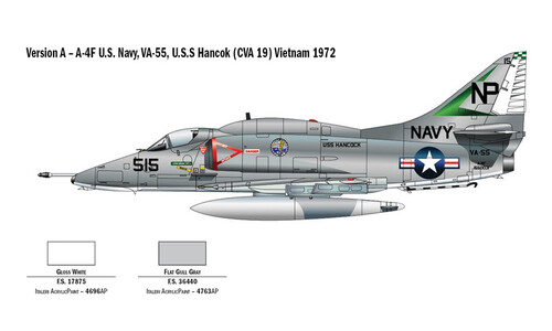 Italeri  1:48 2671 A-4 E/F/G SKYHAWK