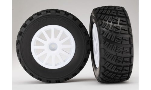 Traxxas Tyres & Wheels White wheels,