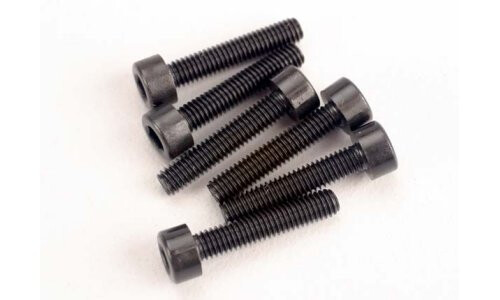 Traxxas Head screws, 3x15mm cap-head