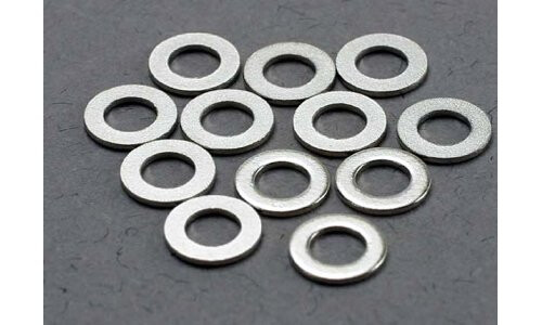 Traxxas Washers, 3x6mm metal (12)