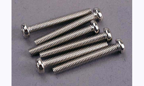 Traxxas Screws, 3x23mm roundhead