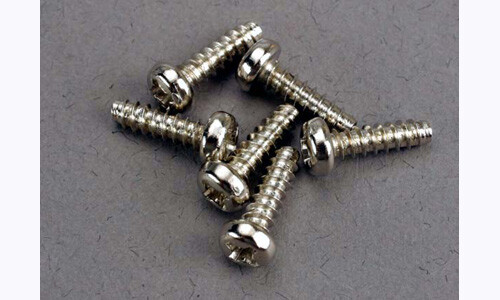 Traxxas Screws, 3x10mm roundhead