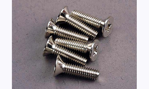 Traxxas Screws, 4x15mm countersunk