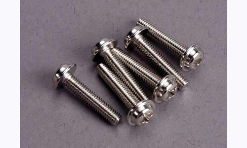 Traxxas Screws, 3x15mm washerhead