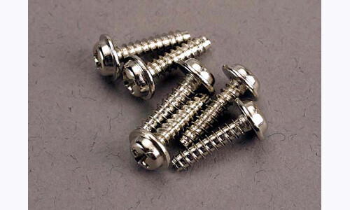 Traxxas Screws, 3x12mm washerhead