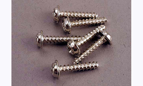 Traxxas Screws, 3x15mm washerhead