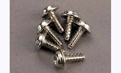 Traxxas Screws, 3x8mm washerhead