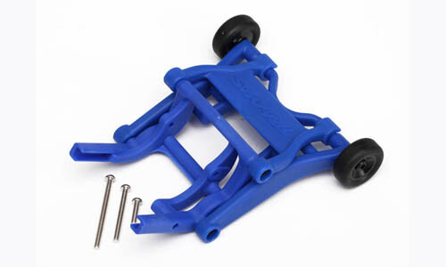 Traxxas Wheelie bar, assembled (blue)