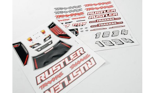 Traxxas Decal sheets - Rustler