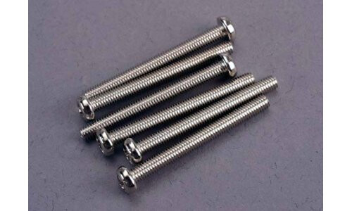 Traxxas Screws, 3x30mm roundhead